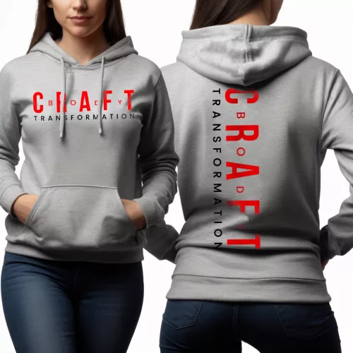Craft body transformation - Női pulóver / Szürke