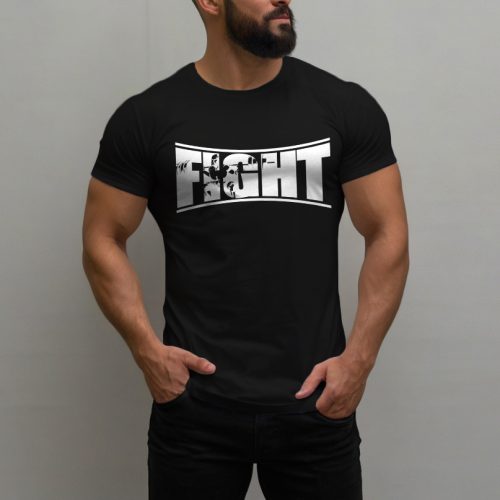 Fight férfi póló