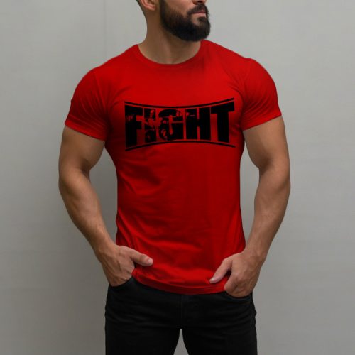 Fight férfi póló 
