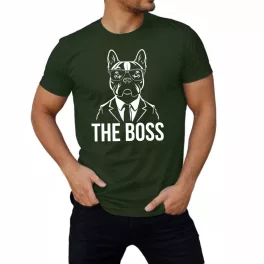 The Boss - Francia bulldog / Férfi póló
