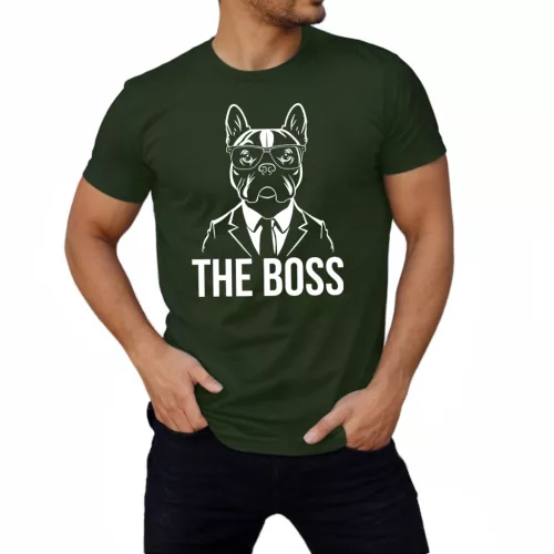 The Boss - Francia bulldog / Férfi póló