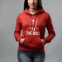 The boss - Francia bulldog női pulóver