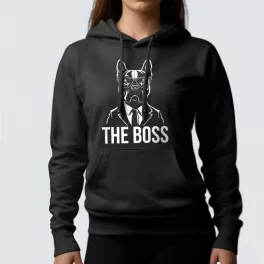 The boss - Francia bulldog női pulóver
