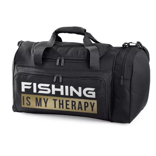 Fishing is my therapy - Sporttáska