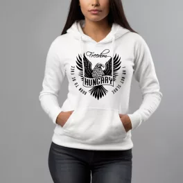 Hungary Falcon - Női pulóver / Fehér