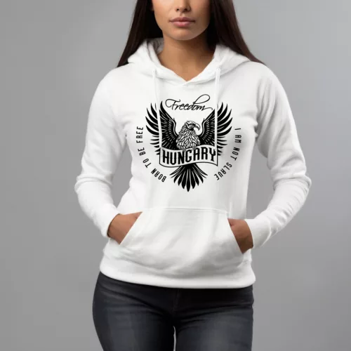 Hungary Falcon - Női pulóver / Fehér