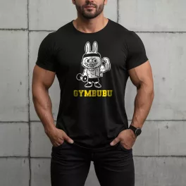 Gymbubu férfi póló / Fekete