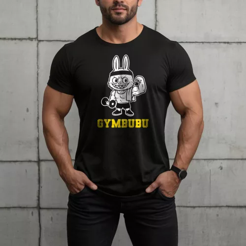 Gymbubu férfi póló / Fekete