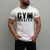 Gym lifestyle férfi póló / Fehér