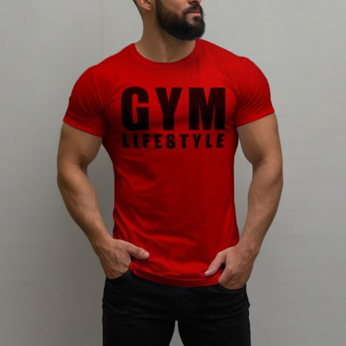 Gym lifestyle férfi póló 
