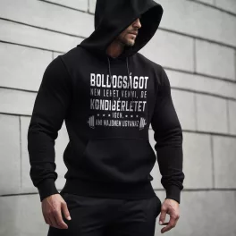   Boldogságot nem lehet venni, de kondibérletet igen, ami majdnem ugyanaz - Pulóver / Fekete