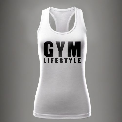 Gym lifestyle - Női trikó / Fehér