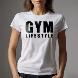 Gym lifestyle - Női póló / Fehér