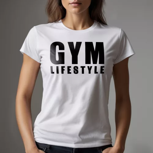 Gym lifestyle - Női póló / Fehér