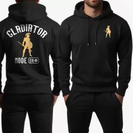 Gladiator mode on - Pulóver / Fekete