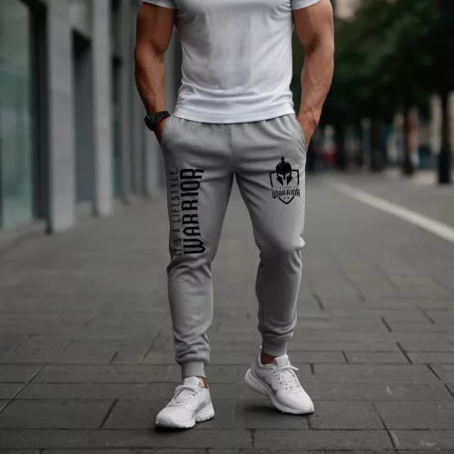 It's a lifestyle. Warrior szürke melegítőnadrág