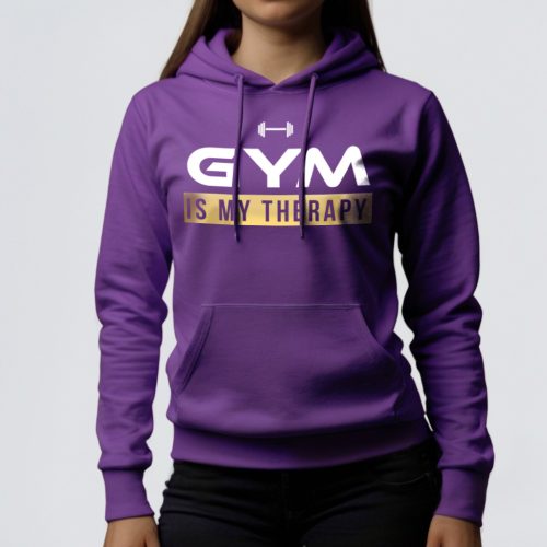 Gym is my therapy - Női pulóver 