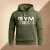 Gym is my therapy PRÉMIUM pulóver / Army