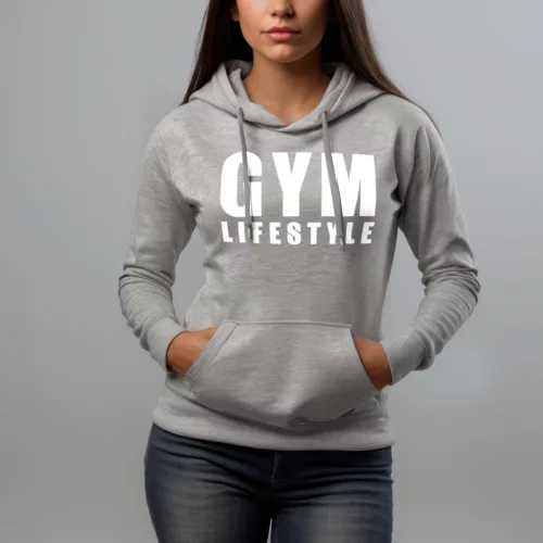 Gym lifestyle - Női pulóver / Szürke