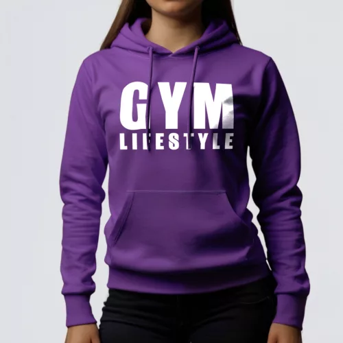 Gym lifestyle - Női pulóver / Lila
