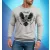 Hungary Falcon PRÉMIUM pulóver / Szürke