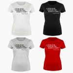 A szerelem vak, a barátság pedig behunyja a szemét. - Női póló / Fekete