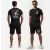 Hero - Németjuhász / Férfi póló + rövidnadrág / Fekete - fekete