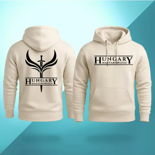 Hungary - Magyarország PRÉMIUM pulóver / Ivory