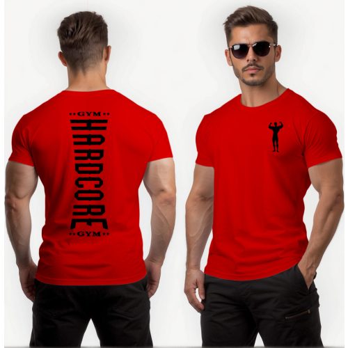 Hardcore gym férfi póló