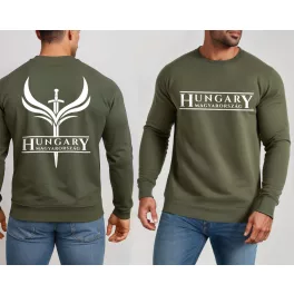 Hungary - Magyarország PRÉMIUM pulóver / Army
