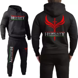 Hungary - Magyarország melegítő szett / Fekete