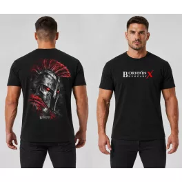 Iron warrior férfi póló / Fekete