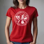 Egy keveréknek is az a vágya, hogy valaki a szívébe zárja -  Női piros póló + kék short