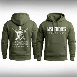 Leonidas - King of Sparta PRÉMIUM pulóver / Army