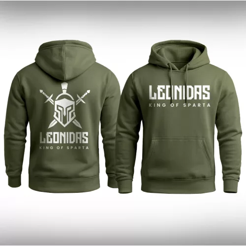 Leonidas - King of Sparta PRÉMIUM pulóver / Army