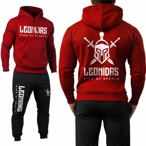 Leonidas - King of Sparta melegítő szett / Piros - fekete