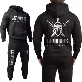 Leonidas - King of Sparta melegítő szett / Fekete