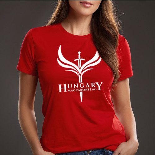 Hungary - Magyarország női póló