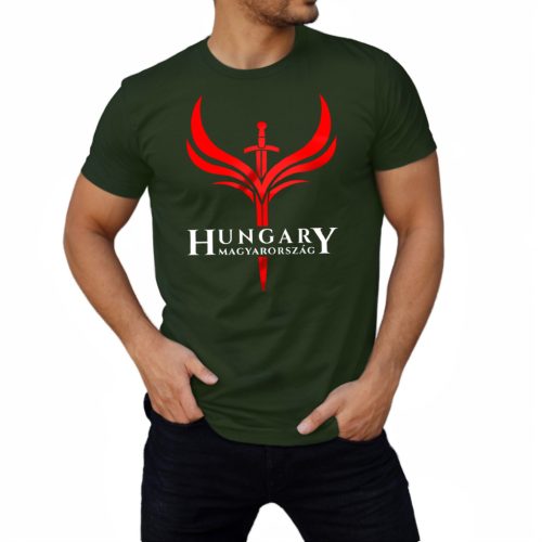 Hungary - Magyarország férfi póló