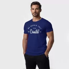 Ne agyald túl! Csak csináld! - Férfi póló / Kék