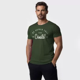 Ne agyald túl! Csak csináld! - Férfi póló / Army