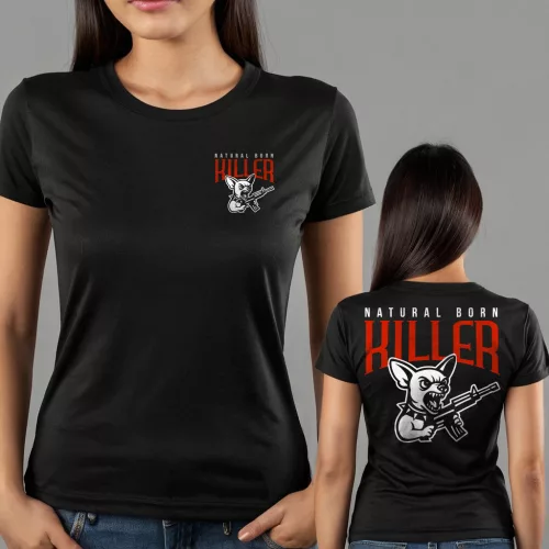 Natural born killer - Csivava női póló / Fekete