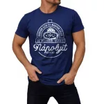 Nápolyi pizza - Férfi póló / Kék