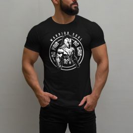 Warrior soul - No pain no gain férfi póló / Fekete