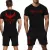 Phoenix warrior férfi póló + rövidnadrág / Fekete