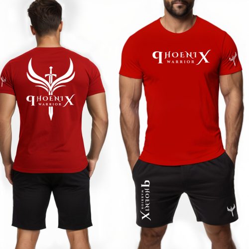 Phoenix warrior férfi póló + rövidnadrág