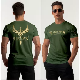Phoenix warrior férfi póló / Army