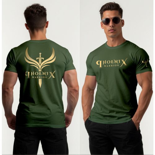 Phoenix warrior férfi póló