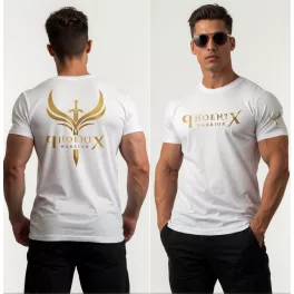 Phoenix warrior férfi póló / Fehér