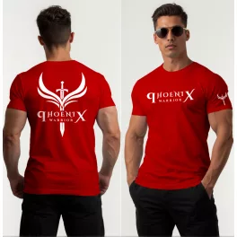 Phoenix warrior férfi póló / Piros